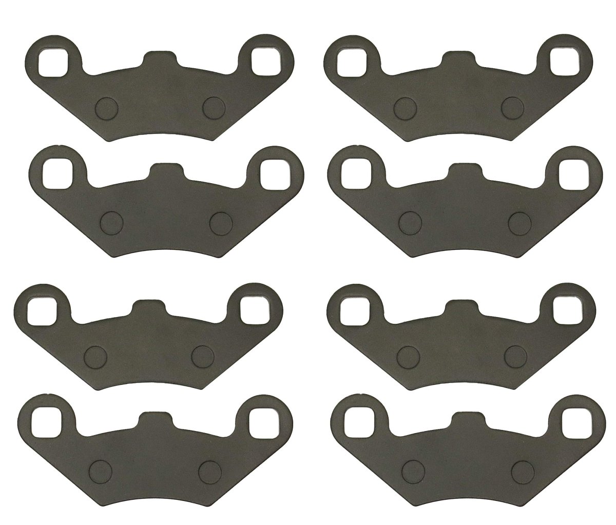Front And Rear Brake Pads For Polaris Sportsman 400 Ho 4x4 2008 2009 2010 2011