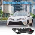Uxcell Right Side Front Bumper Bracket No 5253642050 For Toyota Rav4 2013 2014 2015