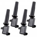 Ocpty Set Of 4 Ignition Coils Compatible Oe Fd505 Fit For Mazda 6 3 Tribute For Mercury Mariner Ford Focus Escape 2003-2008