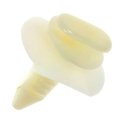 Panel Trim Retainer For Cadillac Seville 1992 To 24 White Nylon Fastener 0 89 In Head Diameter 0 25 Hole Size 10073833 10161510