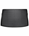 Cartist Cargo Liner Compatible With Volkswagen Golf Gti Golf R 2015-2021 All Weather Rear Trunk Mat High Side Waterproof Black 