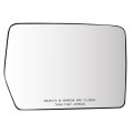 Passenger Side Heated Towing Mirror Glass Fit Ford For F-150 2009-2014 Rear View W Backing Holder