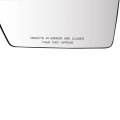 Passenger Side Heated Towing Mirror Glass Fit Ford For F-150 2009-2014 Rear View W Backing Holder