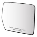 Passenger Side Heated Towing Mirror Glass Fit Ford For F-150 2009-2014 Rear View W Backing Holder
