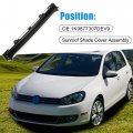 A Absopro Cloth Sunroof Shade Cover Assembly 1k9877307b Upper For Volkswagen Golf 2010-2014 Gray