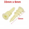 Uxcell 100pcs 33mm X 6mm Self Drilling Drywall Plasterboard Anchor