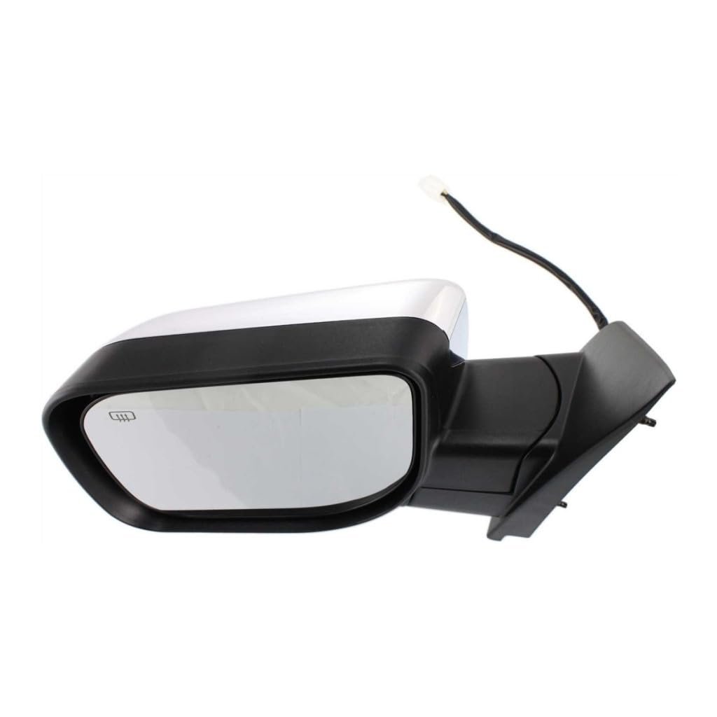 Driver Side Door Mirror For 2005 Nissan Armada Black Standard Replacement Ni1320173 And 96302zc60a