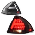 Hecasa Led Tail Lights For 2006-2013 Chevy Chevrolet Impala 4-door 2014-2016 Limited Rear Lamp Clear Lens Black Housing Driver