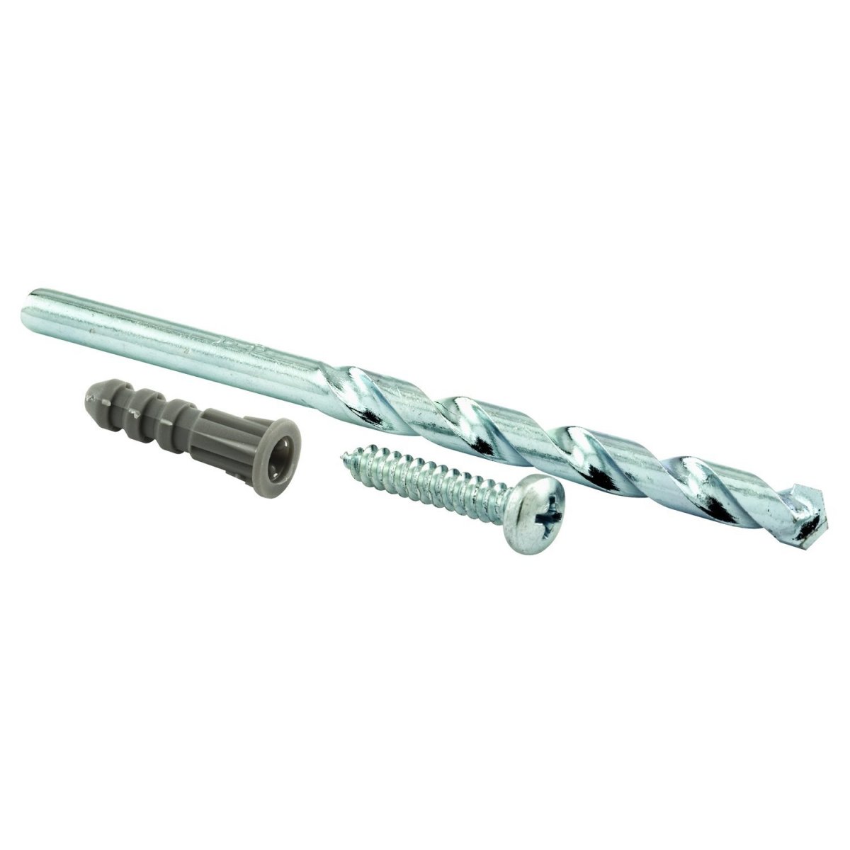 Prime-line Mp10741 Masonry Drill Bit With Anchors And Screws 1 4 In Plastic Single Pack