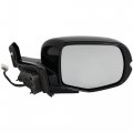 Kool Vue Mirror For 2019-2022 Honda Pilot And Passport Passenger Side With Heated Power Folding Glass In-housing Signal Light 
