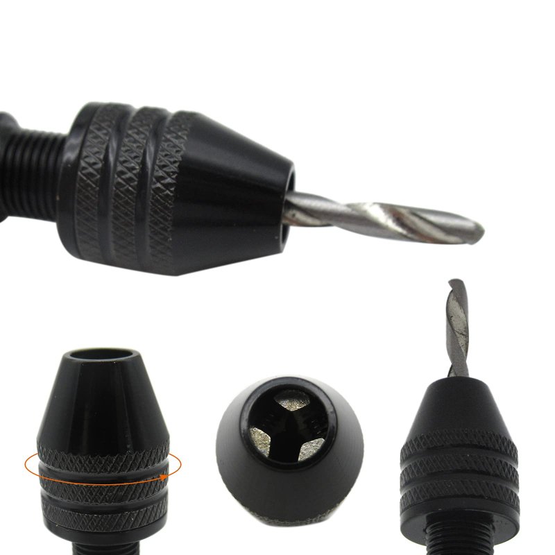 Nghtmre Professional Pin Vise Hand Drill Bits Mini Twist Set Precision Rotary Tools Of 26 For Metal Wood Manual Work Diy