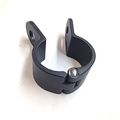 Black 1 In Crash Bar Mount Longhorn Footpeg Clamps Replacement Billet Aluminum For Adult 