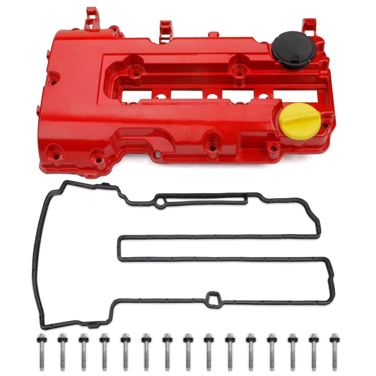 Upgrade Aluminum Valve Cover For Chevrolet Cruze Sonic Trax Volt Buick Encore Cadillac Elr 2011-2019 1 4l Turbocharged Engine