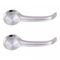 Autoandart Brock Replacement Set Inside Chrome Door Handles For 1967 G P Van Impala Firebird Corvette El Camino Malibu 