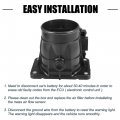 Uxcell Car Mass Air Flow Sensor Meter Replacement For Mitsubishi Lancer 2007-2002 Mirage 2002-1998 No Mr578399