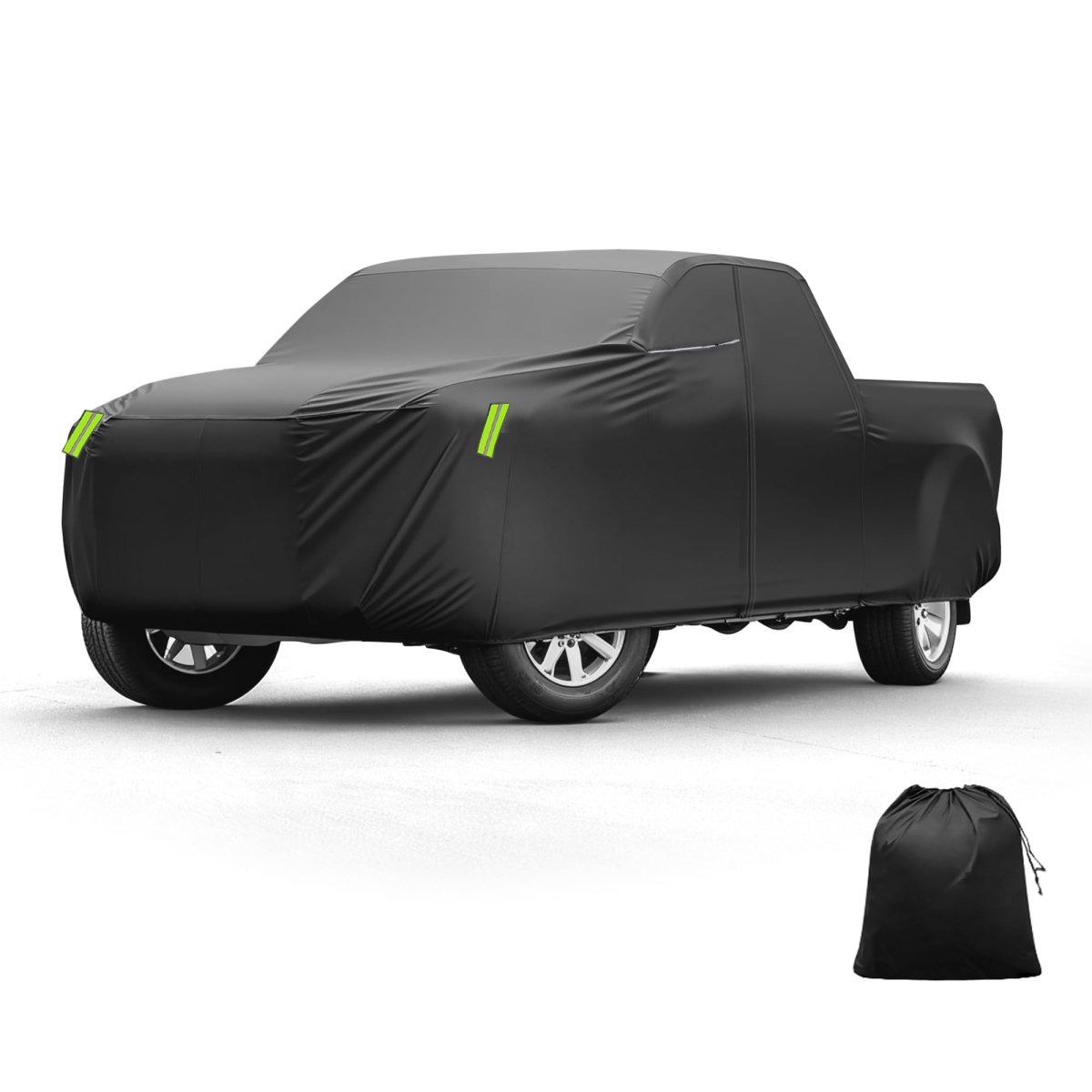 Waterproof Truck Car Cover For Length Up To 200 Inch Trucks All Weather Protection Anti-uv Windproof With Left Side Zipper And