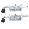 Fydun 6 Inch Spring Loaded Latch Pin Heavy Duty Lock For Tailgate Trailer Carriage Garage 