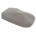 Gray Center Console Armrest Leather Synthetic Cover 