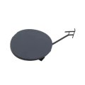 Rear Tow Hook Cover For Buick Envision 2016 2017 2018 Primed Paint To Match Replacement Gm1129155 23435028 