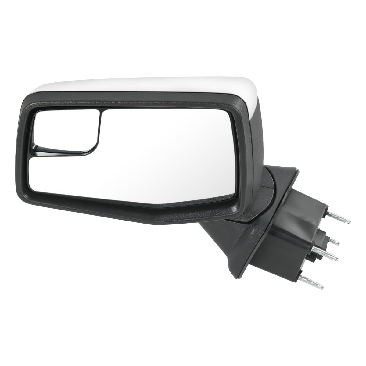 Left Driver Side Mirror For 2019-2025 Chevy Silverado 1500 Chrome Power Folding Heated Turn Signal Puddle Lights Memory Replace