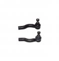 Partsw 2 Pc New Steering Tie Rod End Outer Driver Passenger Side 