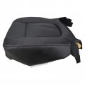 Autokay Black Driver Bottom Seat Cover Fits For Ford F150 Lariat 2009-2014