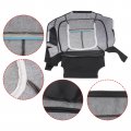 Autokay Black Driver Bottom Seat Cover Fits For Ford F150 Lariat 2009-2014