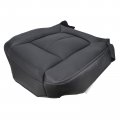 Autokay Black Driver Bottom Seat Cover Fits For Ford F150 Lariat 2009-2014