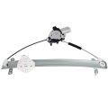 Front Left Power Window Regulator With Motor 751 339 For 2009 2010 2011 2012 2013 Subaru Forester Driver Side Replacement 