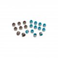 Supertech For Subaru Ej25 Ty Valve Stem Seal 6mm Polyacrylic Int 12-pc Vs-ts6i-12 
