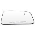 Left And Right Side Door Mirror Glass- For 2007 2008 2009 2010 2011d Edge 2007-2010 For Lincoln Mkx Metallic Finish Heating