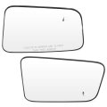 Left And Right Side Door Mirror Glass- For 2007 2008 2009 2010 2011d Edge 2007-2010 For Lincoln Mkx Metallic Finish Heating