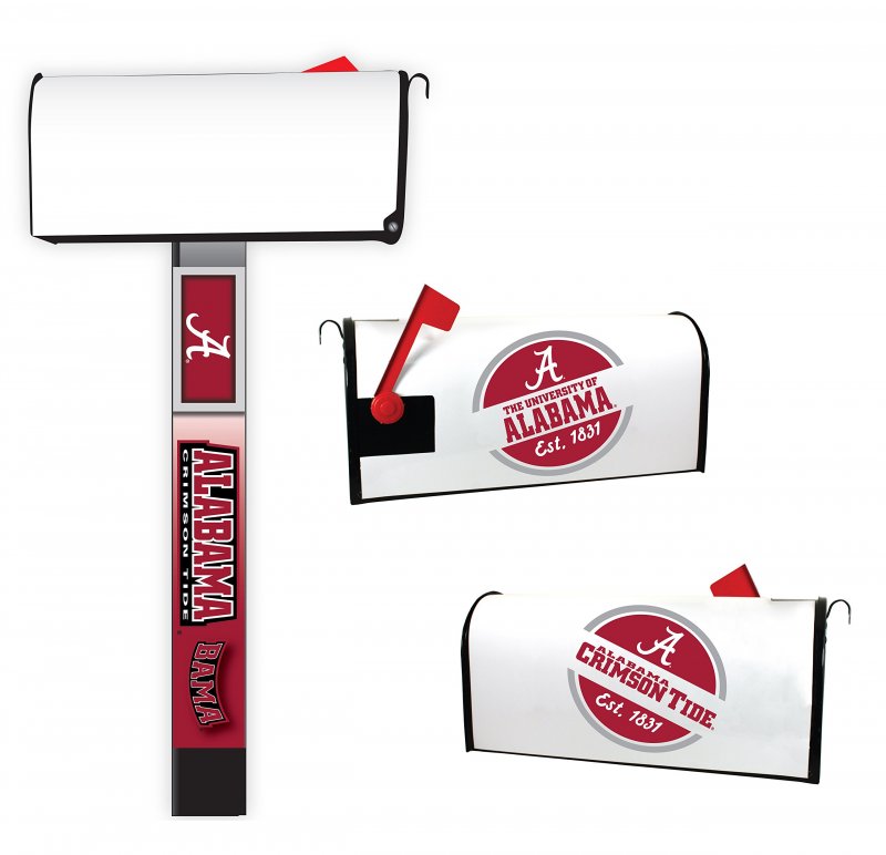 Magnetic Mailbox Cover 2-pack Post Officially Licensed Collegiate Product