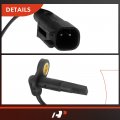 A-premium Abs Wheel Speed Sensor Compatible With Dodge Jeep Models Caliber 2007-2012 Compass Patriot 2007-2014 Front Left