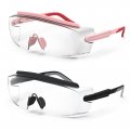 Meigix Anti Fog Safety Glasses Goggles Over Protective With Scratch Lenses Adjustable 2 Pack Pink Black 
