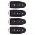Aintier 4 X Key Fob Shell Case Ford Edge Escape Expedition Explorer Focus C-max Flex For Taurus 2011-2018
