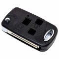 Hqrp 2-pack Upgrade Remote Flip Folding Key Fob Shell Case Keyless Entry W 3 Buttons Compatible With Lexus Rx300 1999 2000 2001