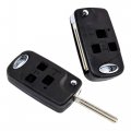 Hqrp 2-pack Upgrade Remote Flip Folding Key Fob Shell Case Keyless Entry W 3 Buttons Compatible With Lexus Rx300 1999 2000 2001