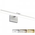 Solfart 23 6 Inch 3 Color Temperature Dimmable Modern Adjustable Light For Bathroom Lighting Fixtures Led Silver Vanity Lights 