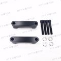 Httmt Bbfb-001- Front Fender Spacer Bracket Compatible With 21 H-d 96-13 Electra Glide Flhr Fltr 07-13 Flhx Black