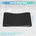 Hand Sewn Steering Wheel Cover Stitch With Needle And Thread Universal Fit 15 4-16 Inch 39-40 5cm Dia For Car
