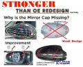 Cf Advance Compatible With 02-06 Nissan Altima Right Passenger Side Mirror Cover Cap Qm1 Cloud White 2002 2003 2004 2005 2006