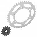Caltric Front And Rear Sprocket Kit Compatible With Suzuki Dr-z400e Drz400e 2000-2007