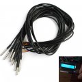 10pcs Ds18b20 Waterproof Temperature Sensor Stainless Steel Package Probe 18b20 1m 100cm For Arduino