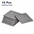 Uxcell 2x2 Inch Mild Steel Welding Plate 11 Gauge Practice And Training For Mig Tig Arc Gas Stick 12pcs
