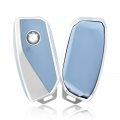 Offcurve Key Fob Cover For Bmw Special Car Case I7 M Sport 2023 X7 Xi X1 Ix M5 7 Series 735li 740 4-button Smart Holder 