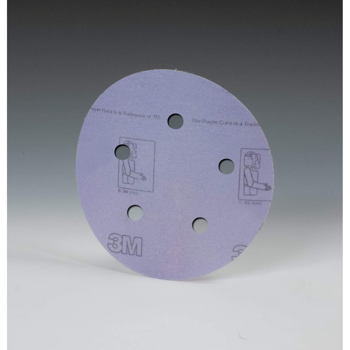 3m Hookit Film D F Disc 360l 5 In X Nh Holes P320 100 Per Inner 500 Case Pack Of