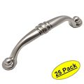 Cosmas 2322sn Satin Nickel Cabinet Hardware Handle Pull 3-3 4 Inch 96mm Hole Centers 25 Pack 