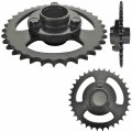 Sprocket Assembly 428x35th 34 Splines 3 Bolt Mount