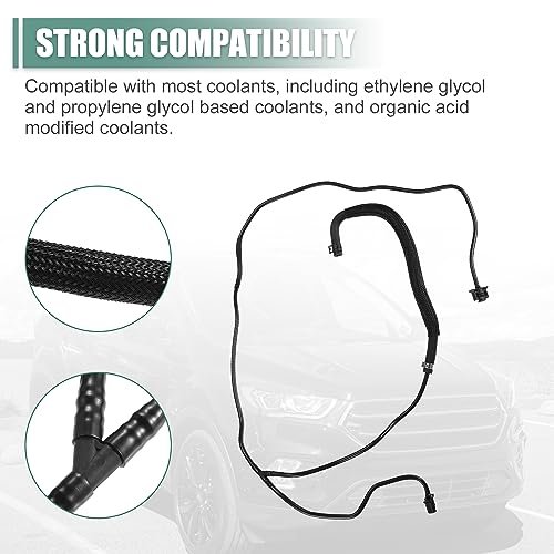 Engine Coolant Overflow Hose Ford Escape 1 6l 23-2016 For Transit Connect 1 Radiator Bv6z-8b081-a Bv6z-8b081-b Gv6z-8b081-k